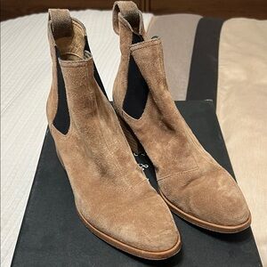 Rag & Bone Walker bootie camel suede